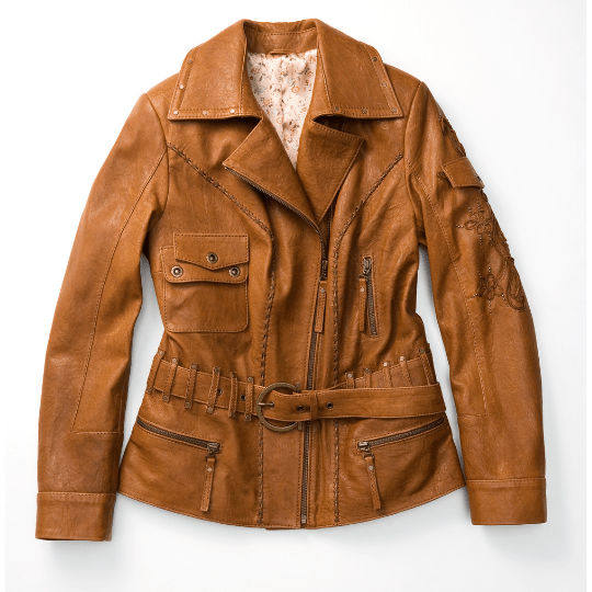 Combinar chaqueta de cuero según la ocasión