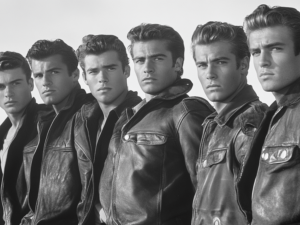 Las chaquetas de cuero un ícono del cine y la música