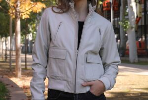 chaqueta de piel artesanal