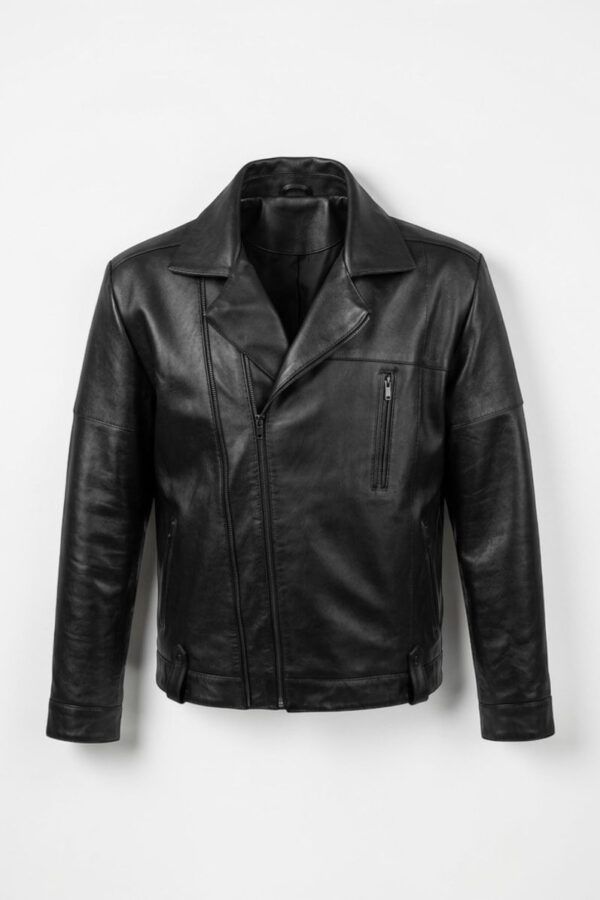 Chaqueta biker de cuero