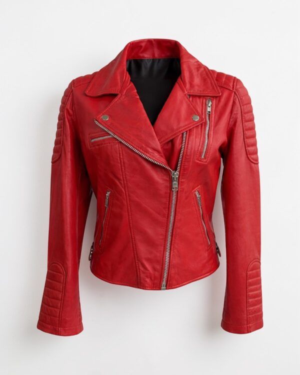 Chaqueta biker de cuero