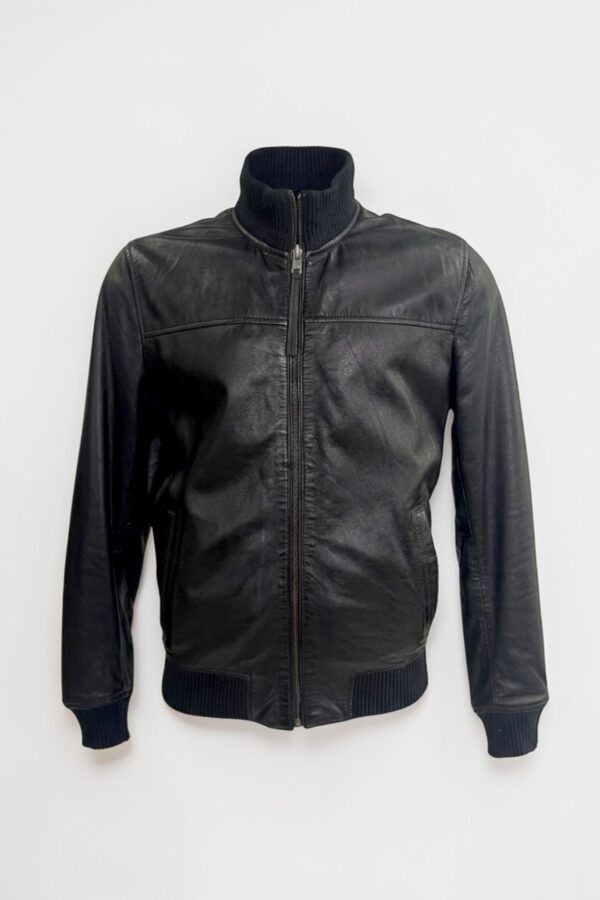 Bomber reversible de piel